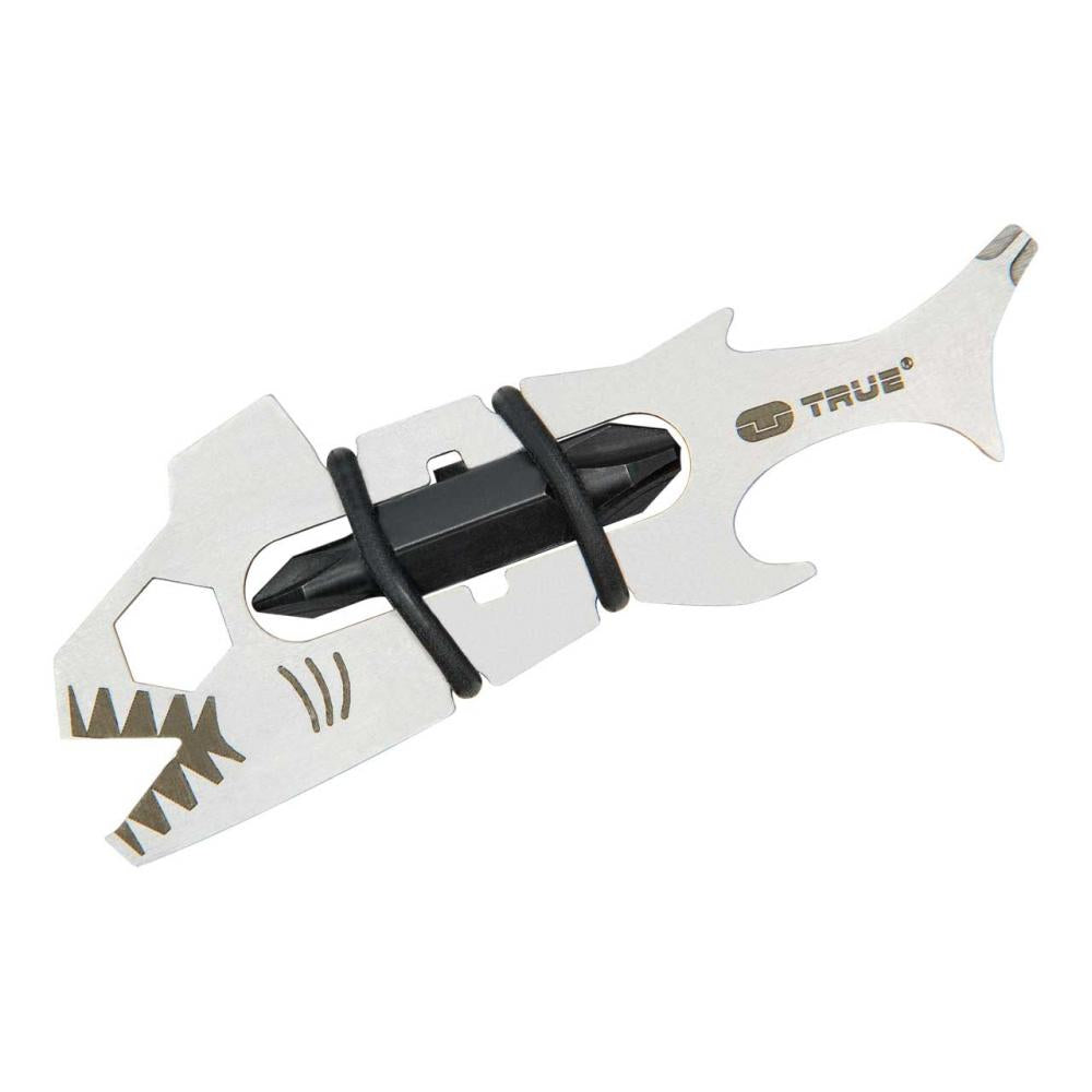 True True Utility Sharkey Multitool - Schlüsselanhänger-Multitool Outdoor & Radsport L