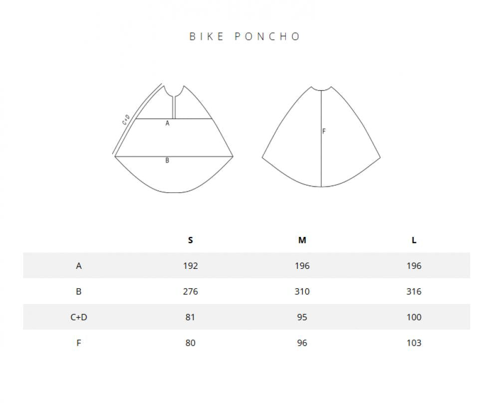 TATONKA Bike Poncho black Größe M - wasserdichter Fahrrad-Poncho aus recyceltem Polyester mit Sichtfenster, Reflektoren und Packbeutel