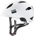 uvex oyo Kinder-Fahrradhelm white-black matt 45-50 cm - leichter Inmold-Helm mit xTRA Shield, KID PROtect, 10 Belüftungen, LED-ready
