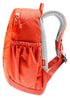 Deuter Pico Kinderrucksack 5 Liter papaya-lava - 200 g, Maße 28x19x12 cm, Rückenlänge 20-23 cm, für Kinder mit 92-98 cm Körpergröße