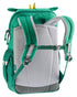 Deuter Kikki Kinderrucksack 8 Liter fern-alpinegreen - 310 g, Maße 35x20x17 cm, Rückenlänge 24-30 cm, für Kinder mit 98-130 cm Körpergröße