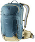 Deuter Attack 16 Fahrradrucksack atlantic-desert - 16 Liter, 1420 g, Protektorrucksack mit TÜV/GS, für 170-195 cm Körpergröße, PFAS-frei, optimale Lastverteilung
