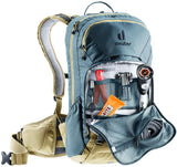 Deuter Attack 16 Fahrradrucksack atlantic-desert - 16 Liter, 1420 g, Protektorrucksack mit TÜV/GS, für 170-195 cm Körpergröße, PFAS-frei, optimale Lastverteilung