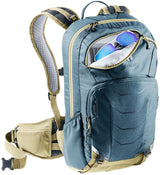 Deuter Attack 16 Fahrradrucksack atlantic-desert - 16 Liter, 1420 g, Protektorrucksack mit TÜV/GS, für 170-195 cm Körpergröße, PFAS-frei, optimale Lastverteilung