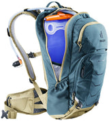Deuter Attack 16 Fahrradrucksack atlantic-desert - 16 Liter, 1420 g, Protektorrucksack mit TÜV/GS, für 170-195 cm Körpergröße, PFAS-frei, optimale Lastverteilung