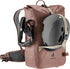 Deuter Amager 25+5 raisin - Fahrradrucksack 25+5 Liter, erweiterbares Volumen, wasserdichtes Recyclingmaterial, ergonomisches Tragesystem, reflektierende Elemente, Helmhalterung