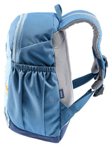 Deuter Pico Kinderrucksack aqua-wave - 5 Liter, 200 Gramm, Maße 28x19x12 Zentimeter, Rückenlänge 20-23 Zentimeter, für Körpergröße 92-98 Zentimeter