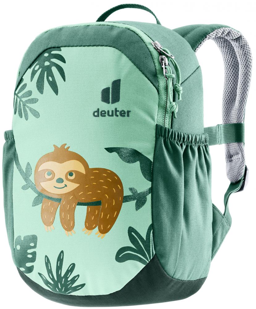 Deuter Pico Kinderrucksack 5 Liter spearmint-seagreen - 200 g, Maße 28x19x12 cm, Rückenlänge 20-23 cm, für Kinder mit 92-98 cm Körpergröße