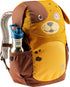 Deuter Kikki Kinderrucksack 8 Liter maple-umbra - 310 g, Maße 35x20x17 cm, Rückenlänge 24-30 cm, für Kinder mit 98-130 cm Körpergröße