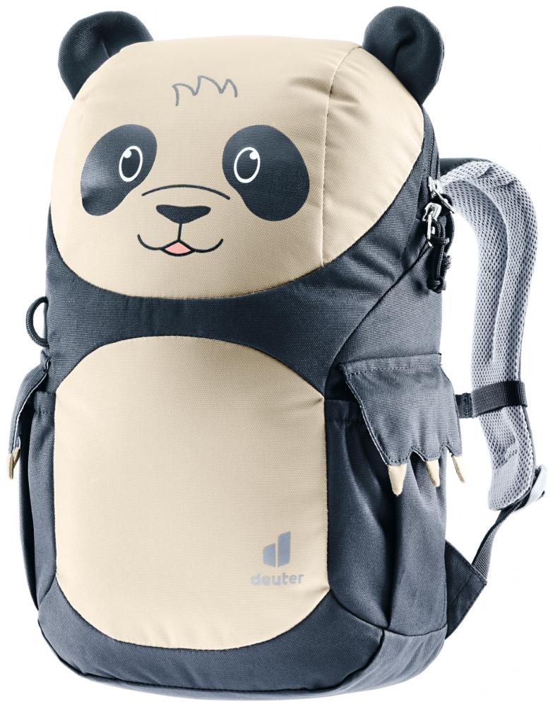 Deuter Kikki Kinderrucksack 8 Liter black-bone - 310 g, Maße 35x20x17 cm, Rückenlänge 24-30 cm, für Kinder mit 98-130 cm Körpergröße