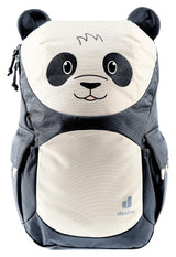 Deuter Kikki Kinderrucksack 8 Liter black-bone - 310 g, Maße 35x20x17 cm, Rückenlänge 24-30 cm, für Kinder mit 98-130 cm Körpergröße
