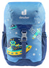 Deuter Schmusebär Kinderrucksack 8 Liter wave-nightblue - 290 g, Maße 33x21x15 cm, Rückenlänge 24-30 cm, für Kinder mit 98-130 cm Körpergröße