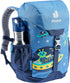 Deuter Schmusebär Kinderrucksack 8 Liter wave-nightblue - 290 g, Maße 33x21x15 cm, Rückenlänge 24-30 cm, für Kinder mit 98-130 cm Körpergröße