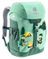 Deuter Schmusebär Kinderrucksack 8 Liter spearmint-seagreen - 290 g, Maße 33x21x15 cm, Rückenlänge 24-30 cm, für Kinder mit 98-130 cm Körpergröße