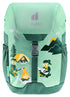 Deuter Schmusebär Kinderrucksack 8 Liter spearmint-seagreen - 290 g, Maße 33x21x15 cm, Rückenlänge 24-30 cm, für Kinder mit 98-130 cm Körpergröße