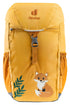 Deuter Waldfuchs 10 Kinderrucksack 10 Liter amber-maple - 370 g, Maße 35x21x14 cm, Rückenlänge 24-30 cm, empfohlen für 98-130 cm Körpergröße, Zuladung 1-3 kg