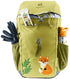Deuter Waldfuchs 10 Kinderrucksack 10 Liter linden-cactus - 370 g, Maße 35x21x14 cm, Rückenlänge 24-30 cm, empfohlen für 98-130 cm Körpergröße, Zuladung 1-3 kg