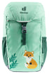 Deuter Waldfuchs 10 Kinderrucksack 10 Liter spearmint-seagreen - 370 g, Maße 35x21x14 cm, Rückenlänge 24-30 cm, empfohlen für 98-130 cm Körpergröße, Zuladung 1-3 kg