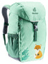 Deuter Waldfuchs 10 Kinderrucksack 10 Liter spearmint-seagreen - 370 g, Maße 35x21x14 cm, Rückenlänge 24-30 cm, empfohlen für 98-130 cm Körpergröße, Zuladung 1-3 kg