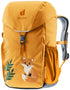 Deuter Waldfuchs 14 Kinderrucksack 14 Liter amber-maple - 390 g, Maße 37x22x17 cm, Rückenlänge 24-30 cm, empfohlen für 98-130 cm Körpergröße, Zuladung 1-3 kg