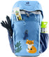 Deuter Waldfuchs 14 Kinderrucksack wave-nightblue - 14 Liter, 390 Gramm, Maße 37x22x17 Zentimeter, Rückenlänge 24-30 Zentimeter, für Körpergröße 98-130 Zentimeter, Zuladung 1-3 Kilogramm