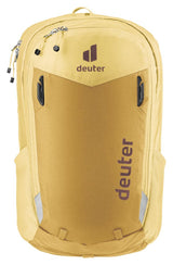 Deuter Compact 8 JR savanna-dune - Kinder-Fahrradrucksack 8 Liter, Airstripes-Rückensystem, ergonomische Schulterträger, verstellbarer Brustgurt, integrierte Regenhülle