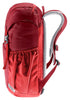 Deuter Junior Kinderrucksack 18 Liter masala-cherry - 400 g, Maße 41x23x20 cm, nachhaltig aus recyceltem PET, ohne PFAS, bluesign®, Grüner Knopf
