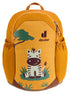 Deuter Pico Kinderrucksack 5 Liter amber-maple - 200 g, Maße 28x19x12 cm, Rückenlänge 20-23 cm, für Kinder mit 92-98 cm Körpergröße