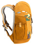 Deuter Schmusebär Kinderrucksack 8 Liter amber-maple - 290 g, Maße 33x21x15 cm, Rückenlänge 24-30 cm, für Kinder mit 98-130 cm Körpergröße