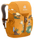 Deuter Schmusebär Kinderrucksack 8 Liter amber-maple - 290 g, Maße 33x21x15 cm, Rückenlänge 24-30 cm, für Kinder mit 98-130 cm Körpergröße