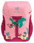 Deuter Schmusebär Kinderrucksack 8 Liter blossom-raspberry - 290 g, Maße 33x21x15 cm, Rückenlänge 24-30 cm, für Kinder mit 98-130 cm Körpergröße
