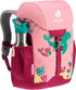 Deuter Schmusebär Kinderrucksack 8 Liter blossom-raspberry - 290 g, Maße 33x21x15 cm, Rückenlänge 24-30 cm, für Kinder mit 98-130 cm Körpergröße