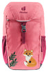 Deuter Waldfuchs 10 Kinderrucksack 10 Liter dahlia-raspberry - 370 g, Maße 35x21x14 cm, Rückenlänge 24-30 cm, empfohlen für 98-130 cm Körpergröße, Zuladung 1-3 kg