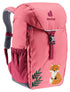 Deuter Waldfuchs 10 Kinderrucksack 10 Liter dahlia-raspberry - 370 g, Maße 35x21x14 cm, Rückenlänge 24-30 cm, empfohlen für 98-130 cm Körpergröße, Zuladung 1-3 kg