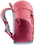 Deuter Waldfuchs 14 Kinderrucksack 14 Liter dahlia-raspberry - 390 g, Maße 37x22x17 cm, Rückenlänge 24-30 cm, empfohlen für 98-130 cm Körpergröße, Zuladung 1-3 kg