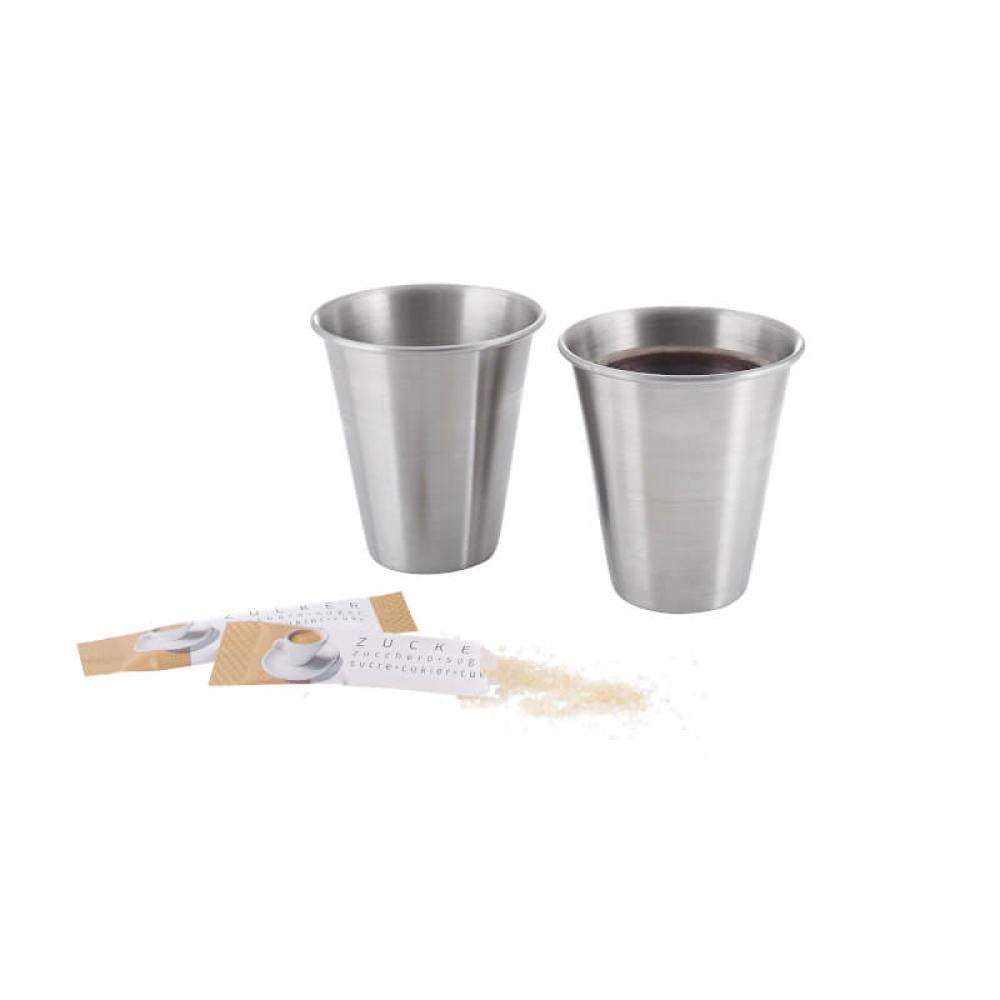 Tatonka Shot Cup Set - Trinkbecher-Set Unisex mit 18/8 Edelstahl