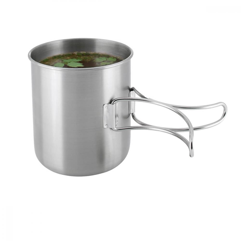 Tatonka Handle Mug 600 - Campingbecher Unisex 600 ml mit klappbaren Griffen