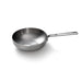 Skottsberg Edelstahl Wok Stainless Steel - Wokpfanne ffcr Kfcche & Outdoor 28 cm