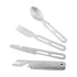 Tatonka Cutlery Set II - Campingbesteck Unisex mit 4-teiligem Edelstahl-Set