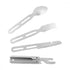 Tatonka Cutlery Set II - Campingbesteck Unisex mit 4-teiligem Edelstahl-Set