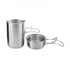 Tatonka Handle Mug 850 Set - Outdoor-Kochbecher Unisex 850 ml mit klappbaren Griffen