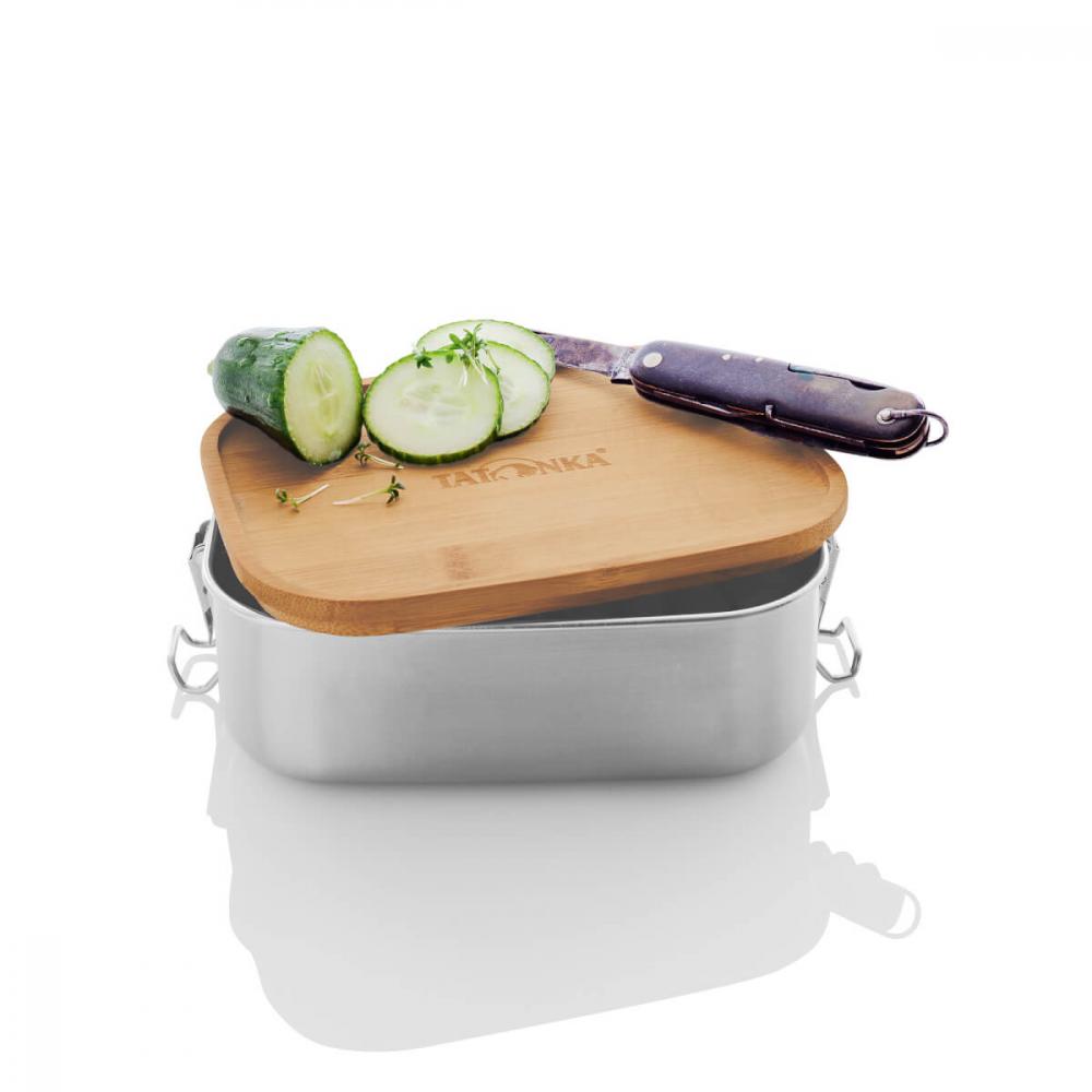 TATONKA Vorratsbehälter Lunch Box I 800 Bamboo - 16,5x12,8x6 cm