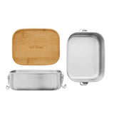 TATONKA Vorratsbehälter Lunch Box I 800 Bamboo - 16,5x12,8x6 cm