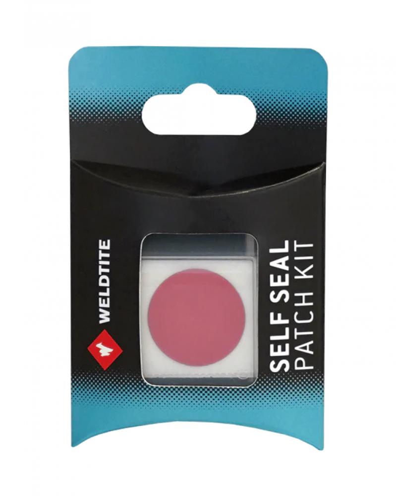 Weldtite Red Devil selbstklebendes Fahrrad-Flickzeug, 6 Flicken, ohne Kleber, einfache Anwendung, ideal für unterwegs, kompakt verpackt