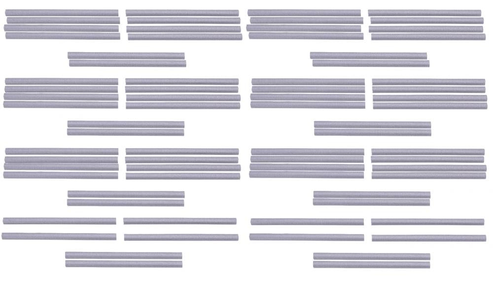 WOWOW Speichenreflektoren 72 Stück - 3M Scotchlite, 360° Sichtbarkeit, StVZO-konform, für 1,8-2,0&#8239;mm Speichen