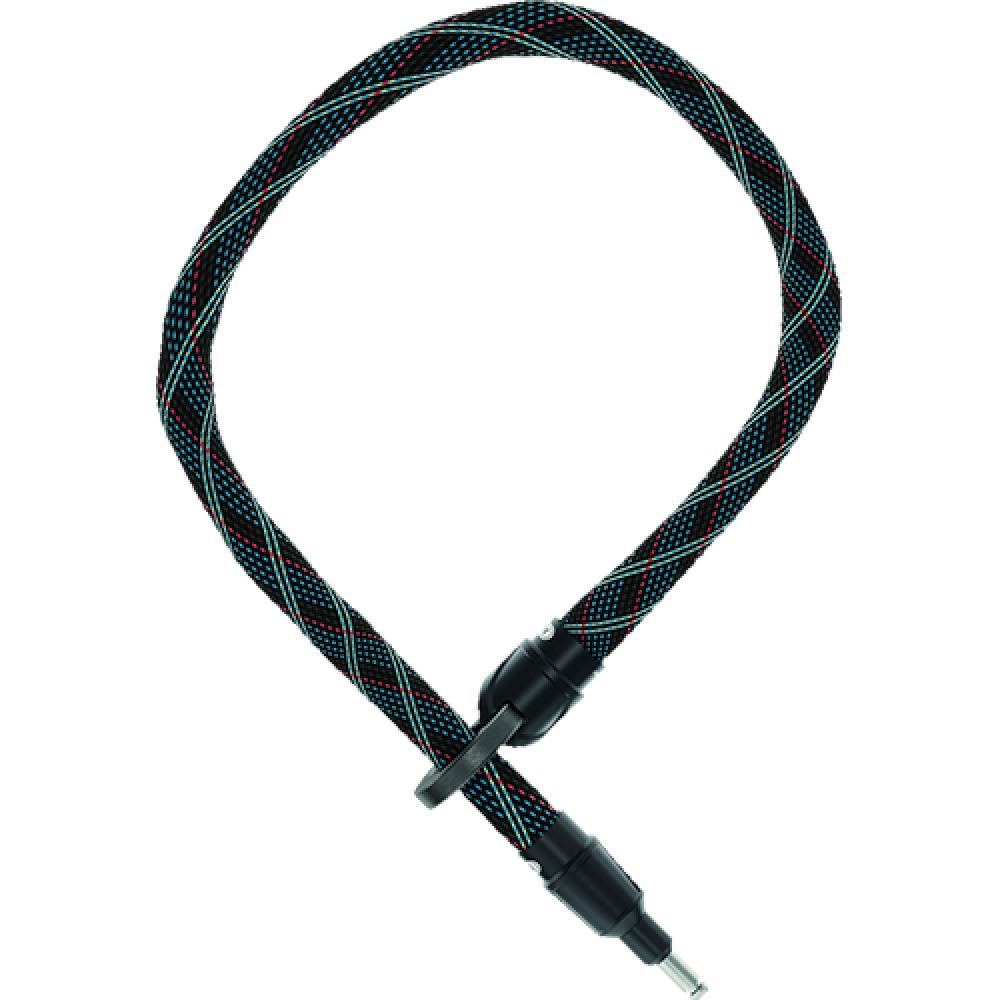 Abus, 5950/5750/5650/5850/4960/4750/4650 Ivytex Chain , Einsteckkette, L = 100cm, Ø = 6mm, crossing grau, 68459