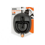 AXA Wand-/Bodenanker Ø14mm grau - gehärteter Stahl - ART 4 zertifiziert für Innen- und Außenmontage inkl. Befestigungsmaterial - Adapter - Wandanker
