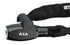 AXA Rigid RCK 120 Kettenschloss, 120 cm lang, 3,5 mm starke Glieder, schwarzer Textilschutz, inkl. 2 Schlüssel, Sicherheitsstufe 3, ideal für kurze Stopps