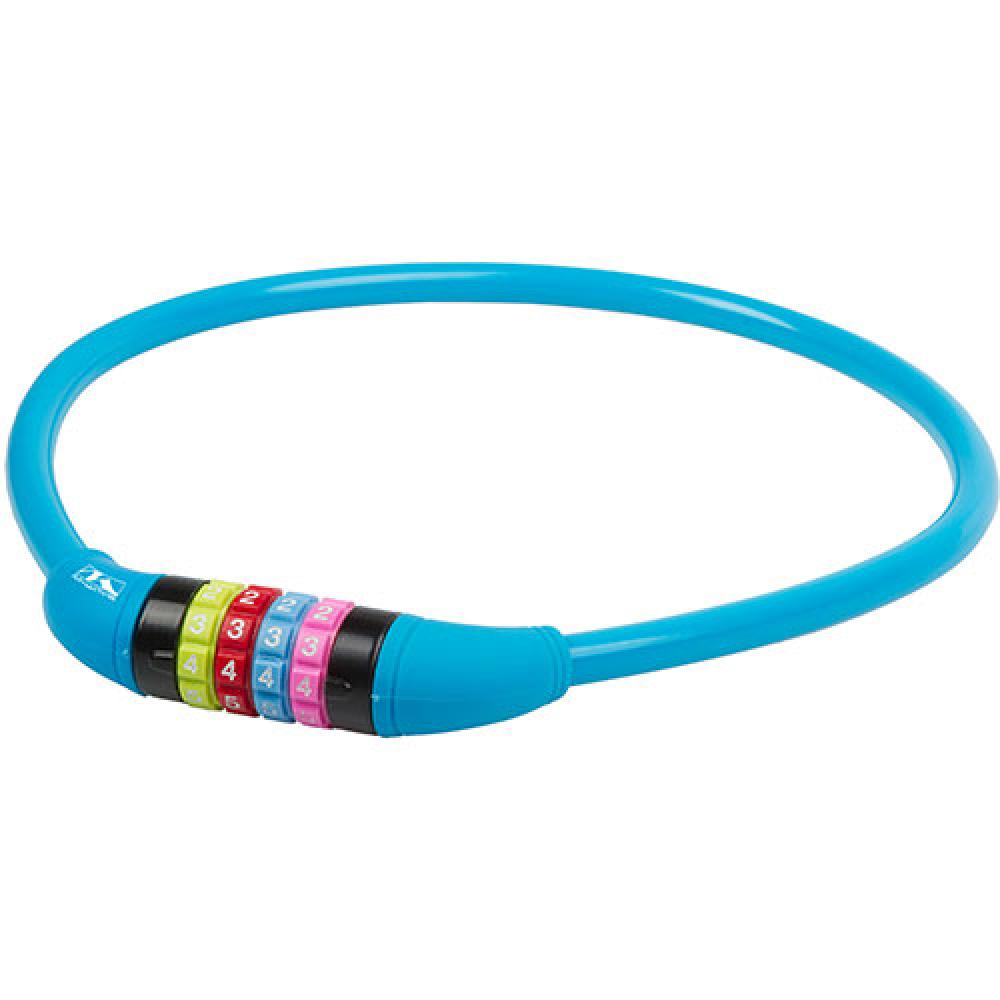 M-Wave Kombinations Kabelschloss D 12.6,5 S L=650mm Ø=12mm blau