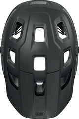 ABUS MoDrop MIPS Fahrradhelm Velvet Black Größe L - MTB-Trailhelm mit 14 Belüftungsöffnungen, Zopf-Kompatibilität & MIPS-Schutz
